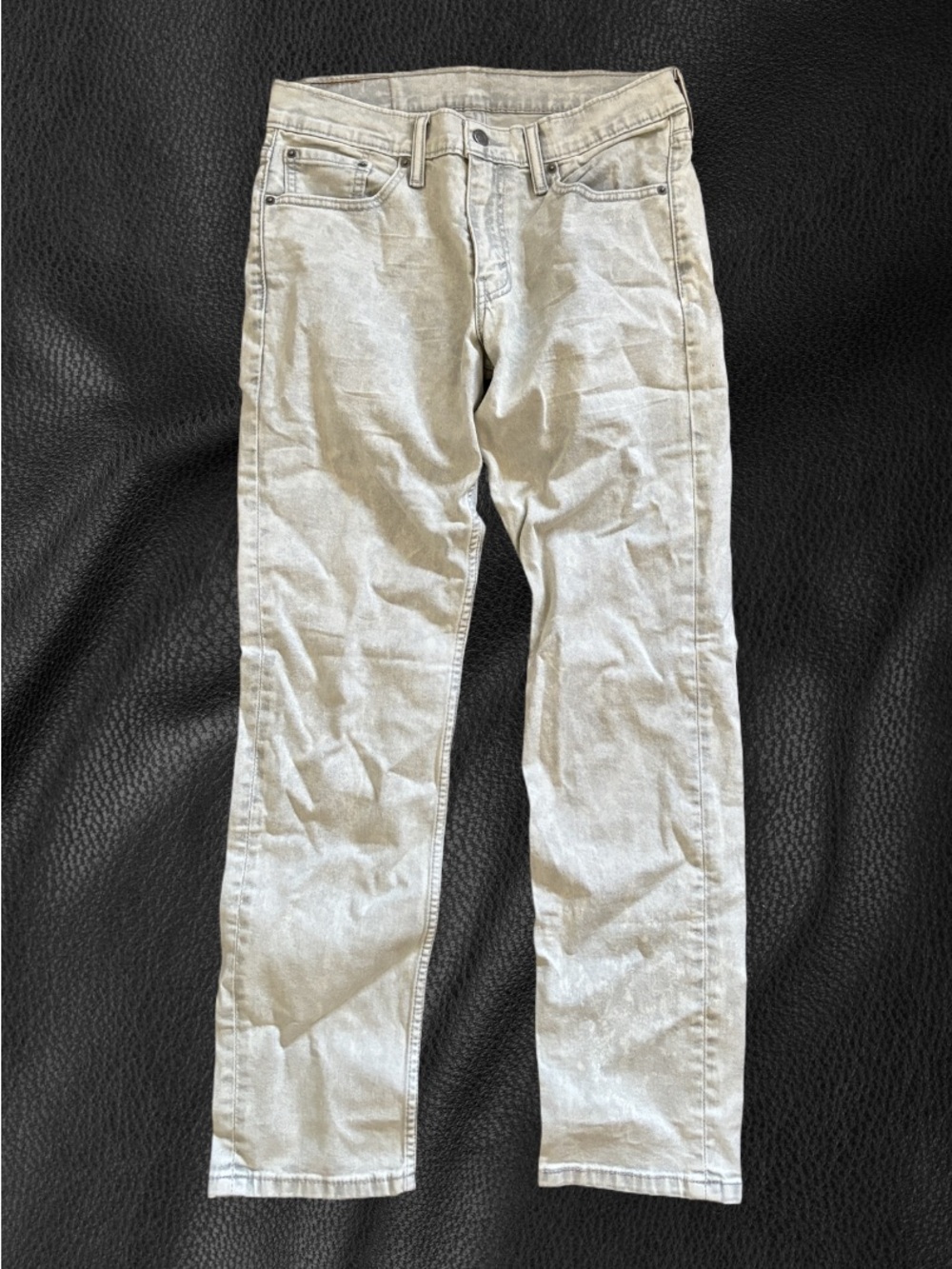 Levi's 511 Light Gray (almost white) Straight Jeans